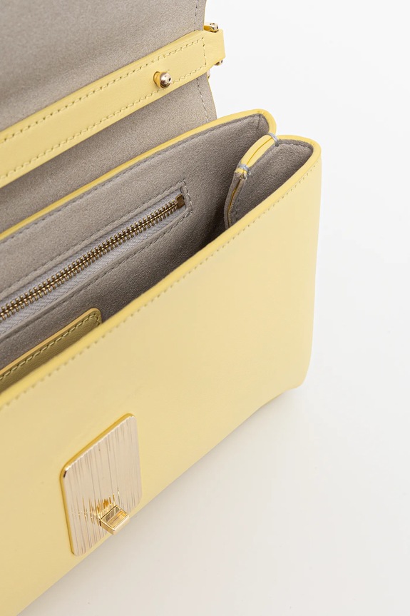 Furla torebka skórzana żółty WB01517.BX3227.3684S