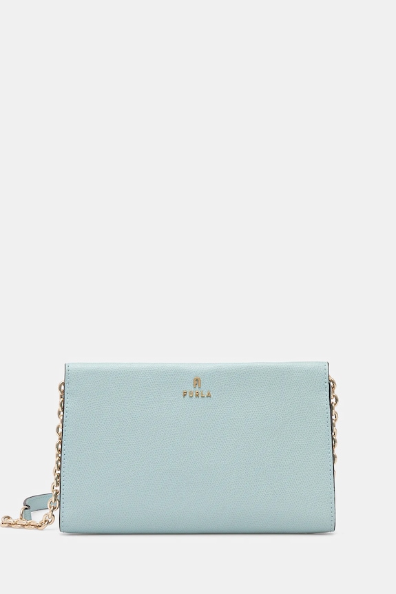Furla bőr táska nappa bőr türkiz WE00528.ARE000.AQ000