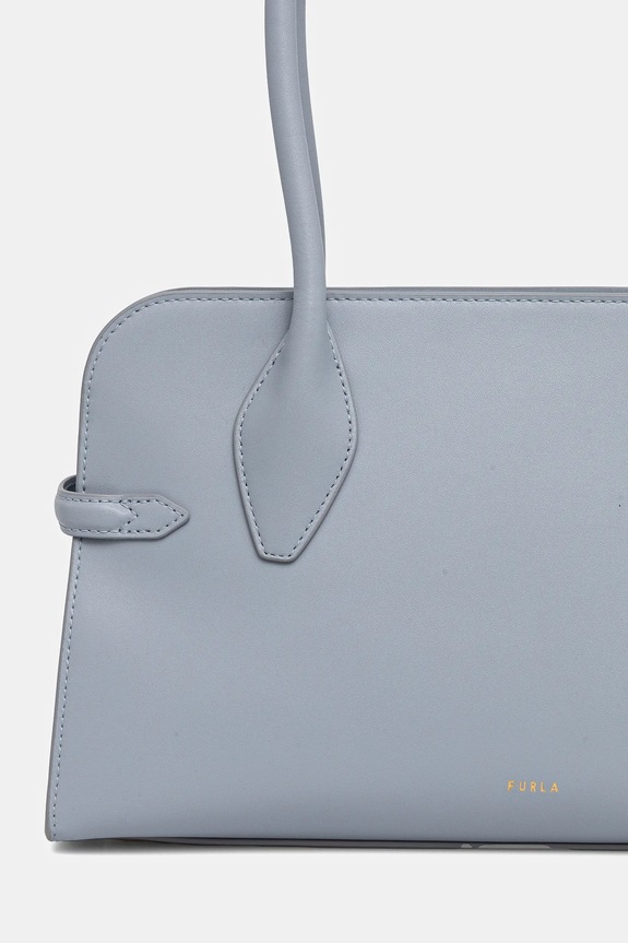Akcesoria Furla torebka skórzana WB01505.BX3104.55000 niebieski