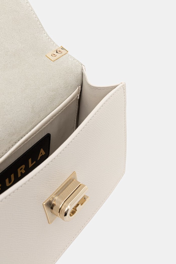 Furla geantă crossbody pentru femei, din piele 1927 Mini Crossbody 20 BAFKACO.ARE000.PNN00 bej