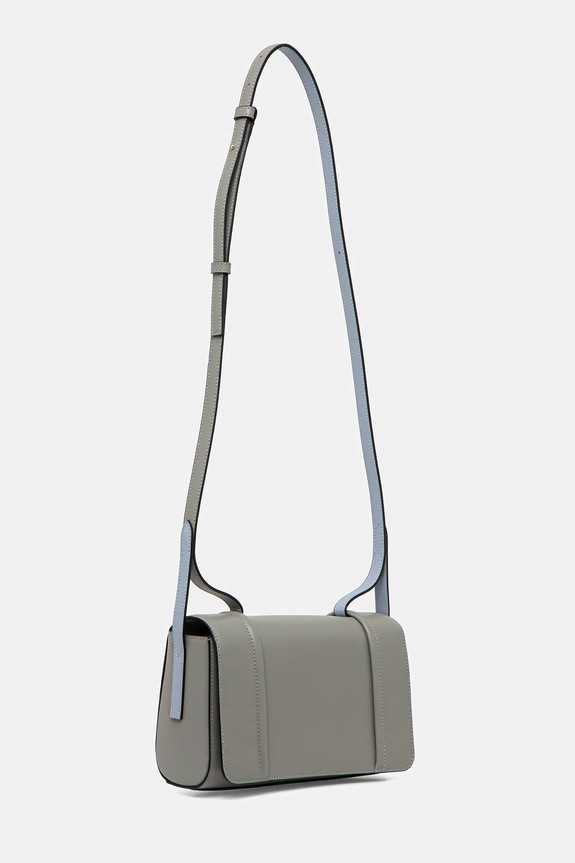 Δερμάτινη τσάντα Furla WB01654.BX3750.3771S γκρί AA00