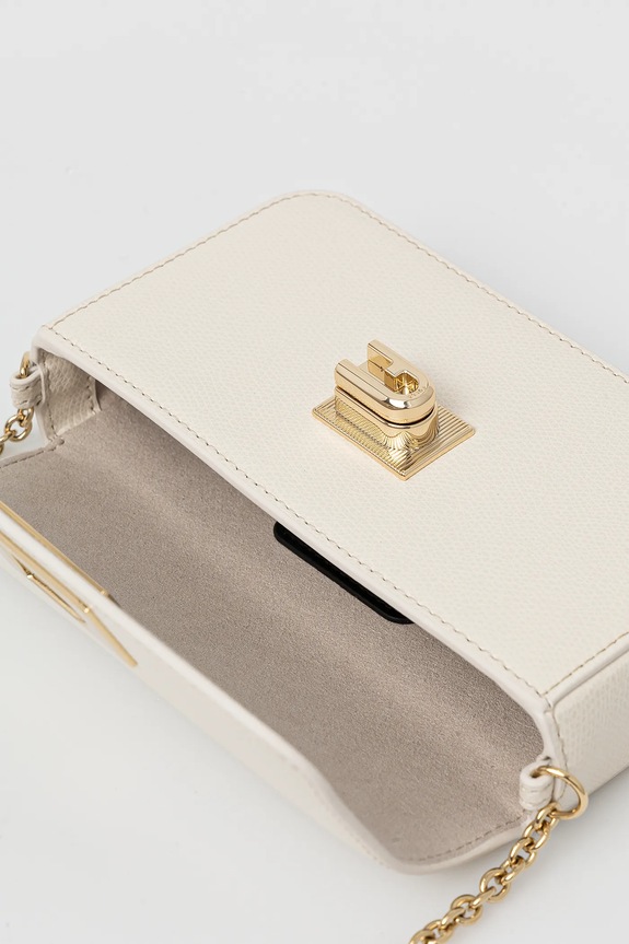 Furla poșetă de piele WE00265.ARE000.PNN00 bej