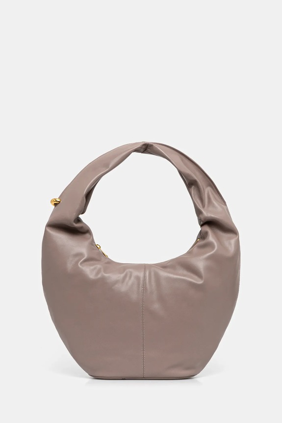 Furla poșetă de piele uni maro WB01541.BX3168.MA200