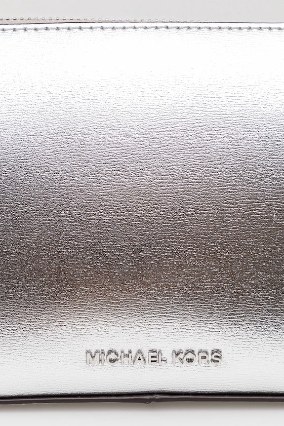 MICHAEL Michael Kors torebka skórzana srebrny 32S4S8EW6M