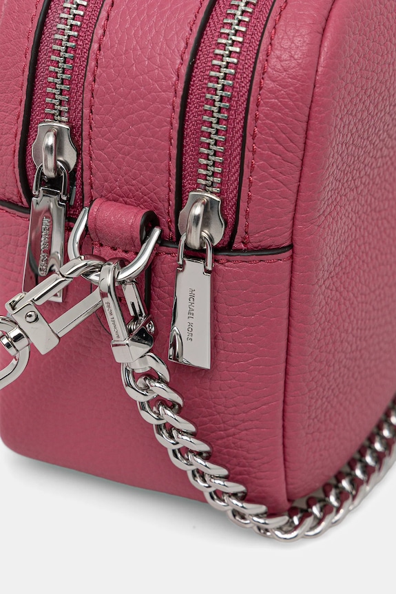 Kožená kabelka MICHAEL Michael Kors ružová 32S5SYTC5L