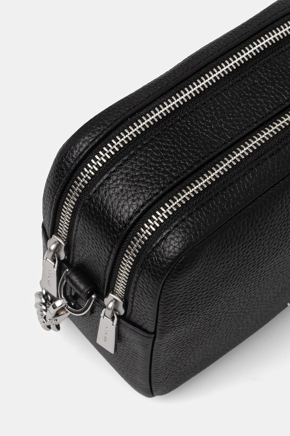 Kožna torba MICHAEL Michael Kors crna 32S5SYTC5L