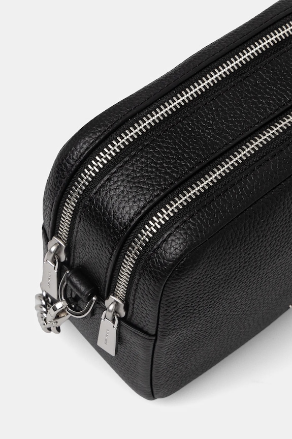 Kožna torba MICHAEL Michael Kors crna 32S5SYTC5L