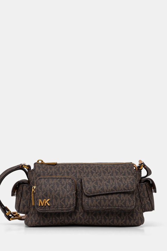 MICHAEL Michael Kors torebka skóra licowa brązowy 32S5AM3C5B