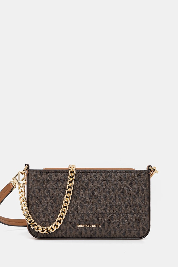 MICHAEL Michael Kors torebka nie mieści A4 brązowy 32S5GYTU0B