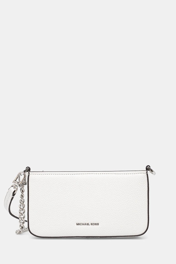 MICHAEL Michael Kors torebka skórzana skóra licowa biały 32S5SYTU1L