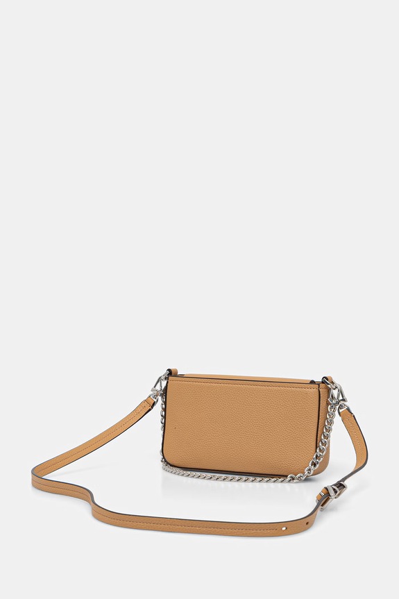 Accesorii MICHAEL Michael Kors poșetă de piele 32S5SYTU1L bej