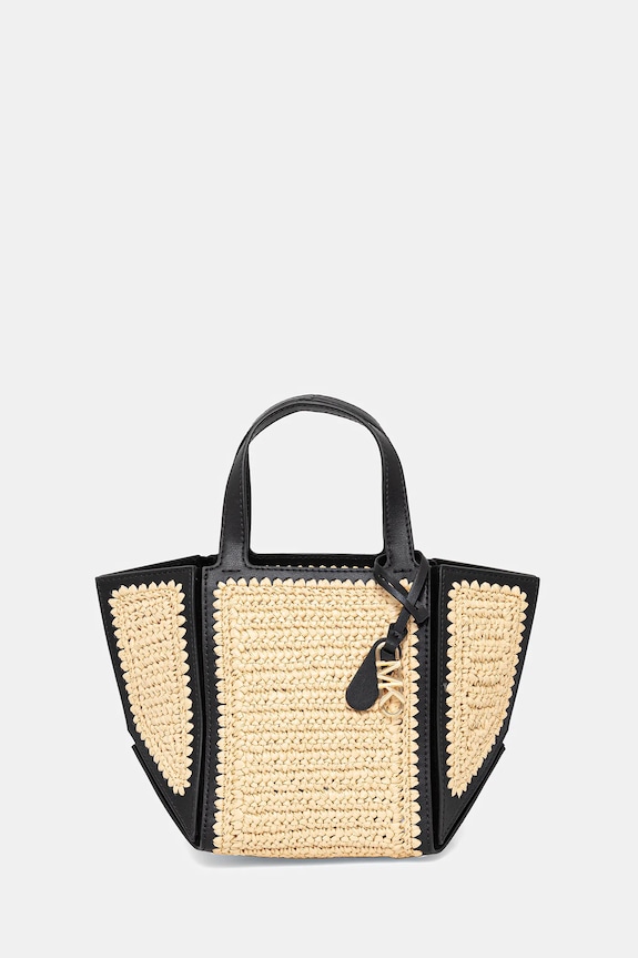 Kabelka MICHAEL Michael Kors jednofarebný béžová 30S5G9JT5W