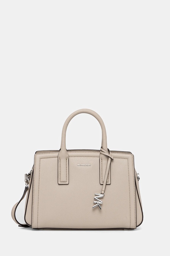 MICHAEL Michael Kors bőr táska nappa bőr bézs 30S5S9IS1L