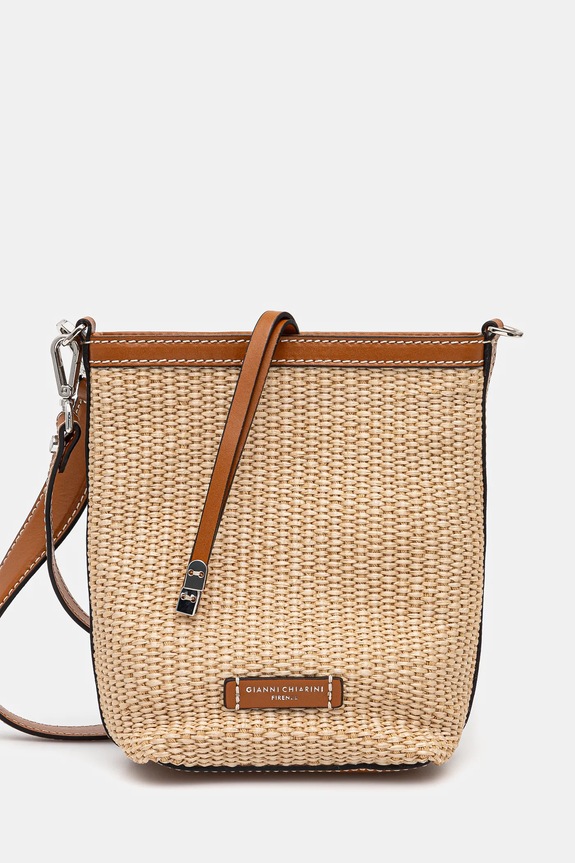 Сумочка Gianni Chiarini VANESSA не вміщує А4 бежевий BS.11385.CST.DNM