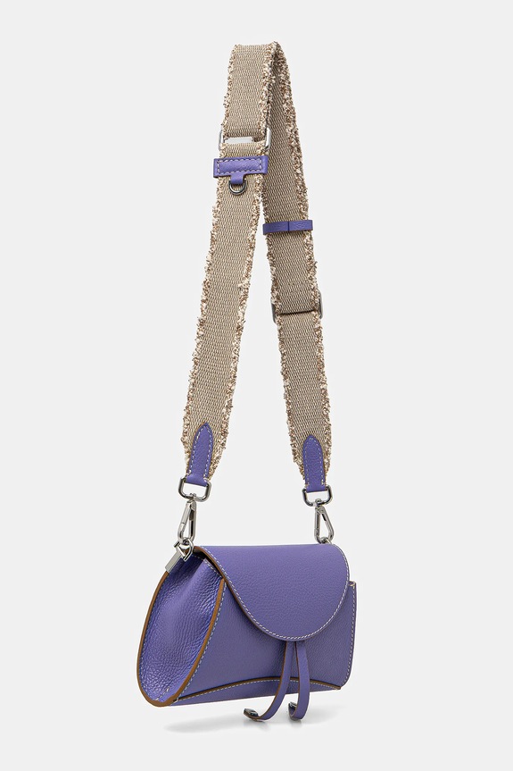 Gianni Chiarini torebka skórzana MARGOT BS.11410.GRN.NABCL fioletowy SS25