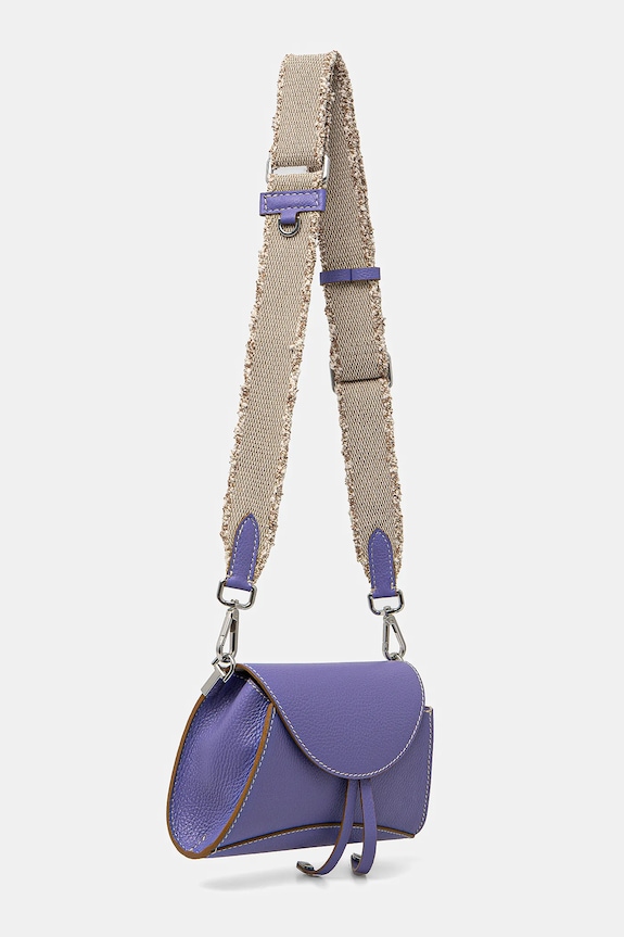 Gianni Chiarini torebka skórzana MARGOT BS.11410.GRN.NABCL fioletowy SS25