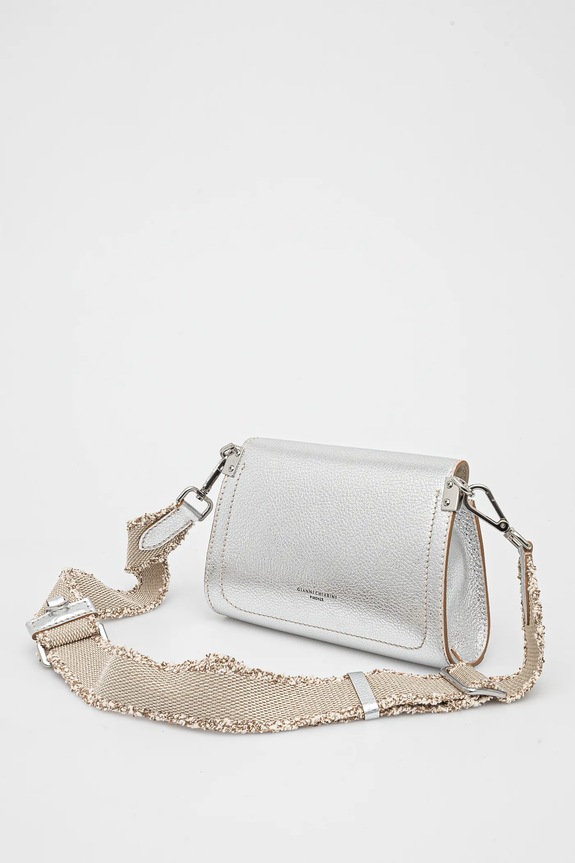 Accessori Gianni Chiarini borsa a mano in pelle MARGOT BS.11410.GTMET.NABCL argento