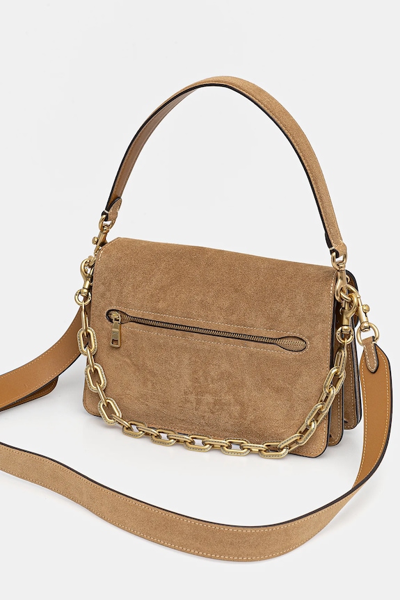 Accessories Coach Suede Chain Tabby Shoulder Bag Women's suede CAN13 yellow