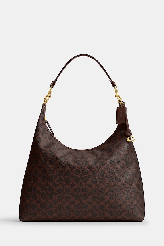Kabelka Coach Juliet přírodní kůže hnědá CAM28