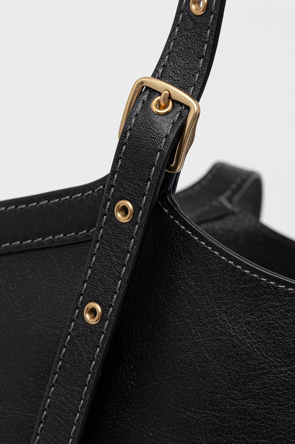 Кожена чанта Coach Gramercy Tote Bag черен CAM00