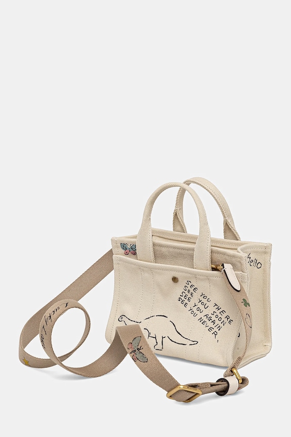 Accesorii Coach geantă CAN75 bej
