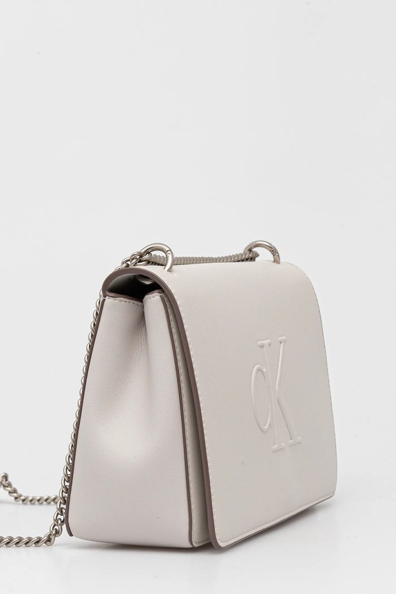 Τσάντα Calvin Klein Jeans LV04K3035G μπεζ SS25