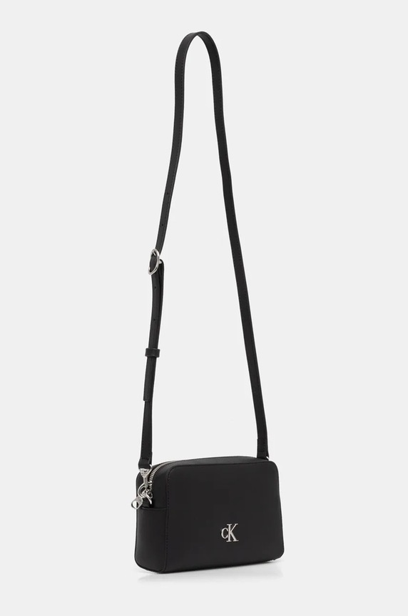 Calvin Klein Jeans crossbody kabelka dámská z imitace kůže LV04K3162G černá AW25