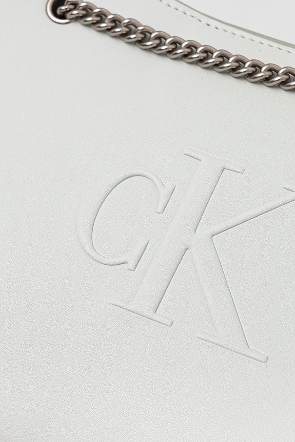 Τσάντα Calvin Klein Jeans τιρκουάζ LV04K3163G