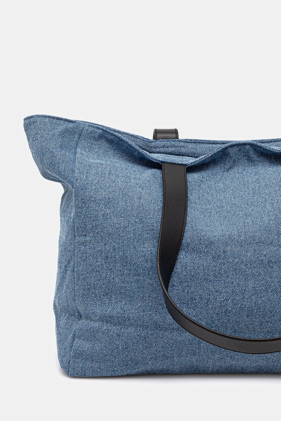 Akcesoria Karl Lagerfeld Jeans torebka jeansowa A2W50029 niebieski