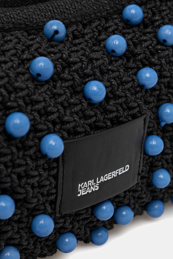Karl Lagerfeld Jeans kézitáska fekete A2W30111
