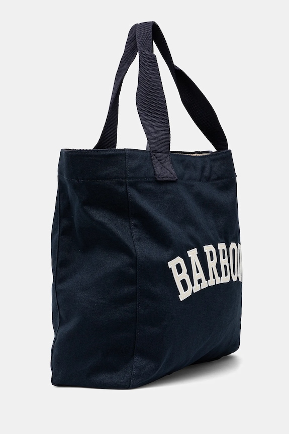 Barbour geanta de bumbac LBA0414NY91 bleumarin SS25