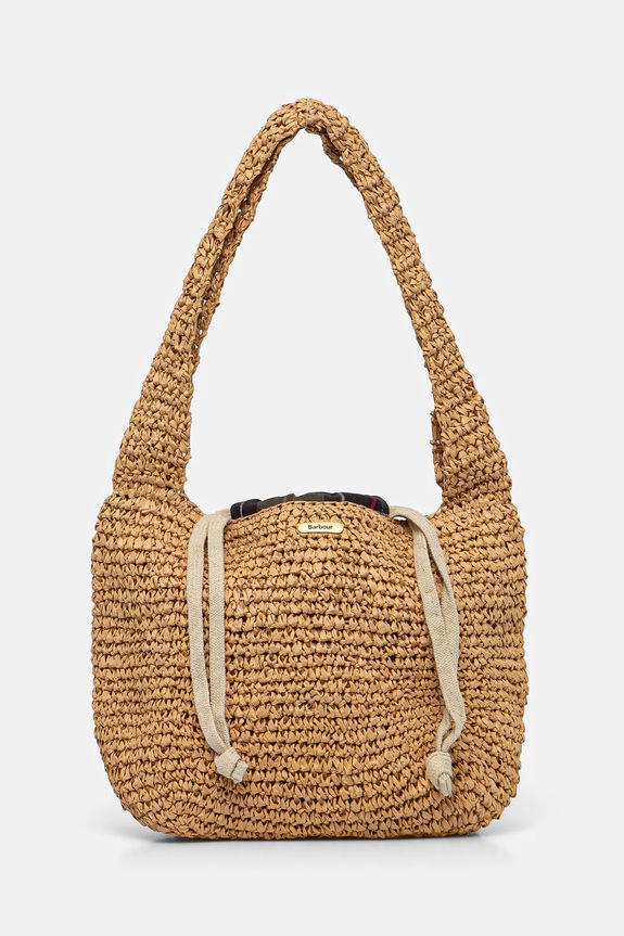 Barbour torebka Lily nie mieści A4 beżowy LBA0466BE11