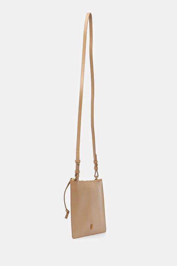 By Malene Birger bőr táska AYA PURSE 103357 bézs SS25