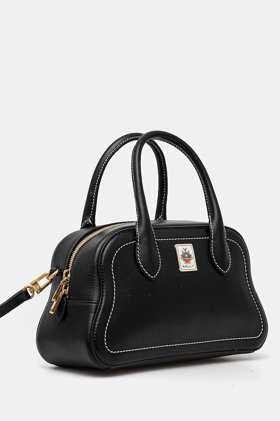 Bally borsa a mano in pelle WAS02L nero AW25