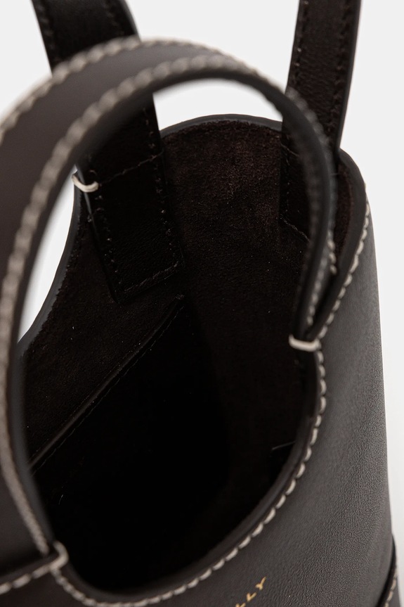 Bally borsa a mano in pelle WAE069 marrone