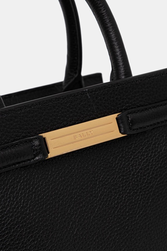 Bally borsa a mano in pelle nero WAH02F