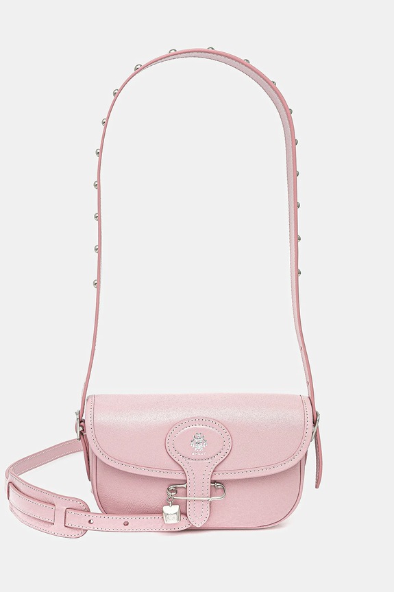 Bally borsa a mano in pelle pelle fiore rosa WAC04C