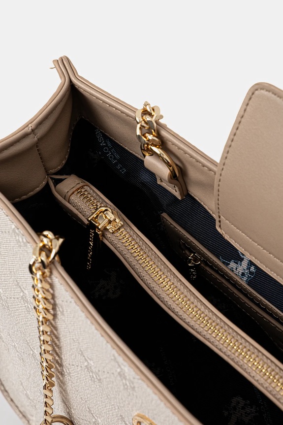 Kabelka U.S. Polo Assn. HAMPTON BIUHD6233WVP béžová