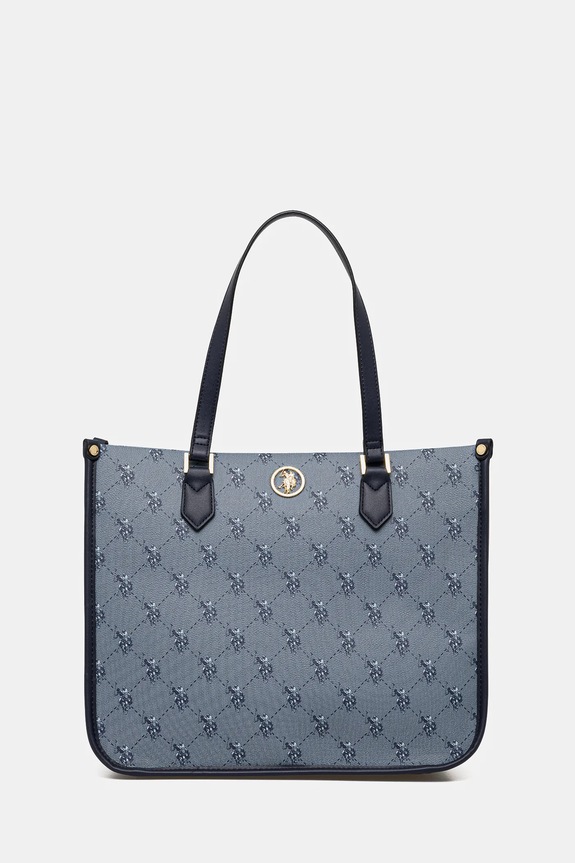 U.S. Polo Assn. torebka HAMPTON mieści A4 granatowy BIUHD6228WVP