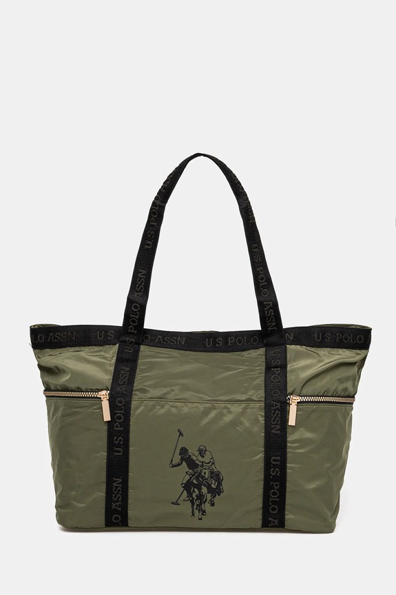 U.S. Polo Assn. torebka NEW SPORT CHIC mieści A4 zielony BEUN55842WN1