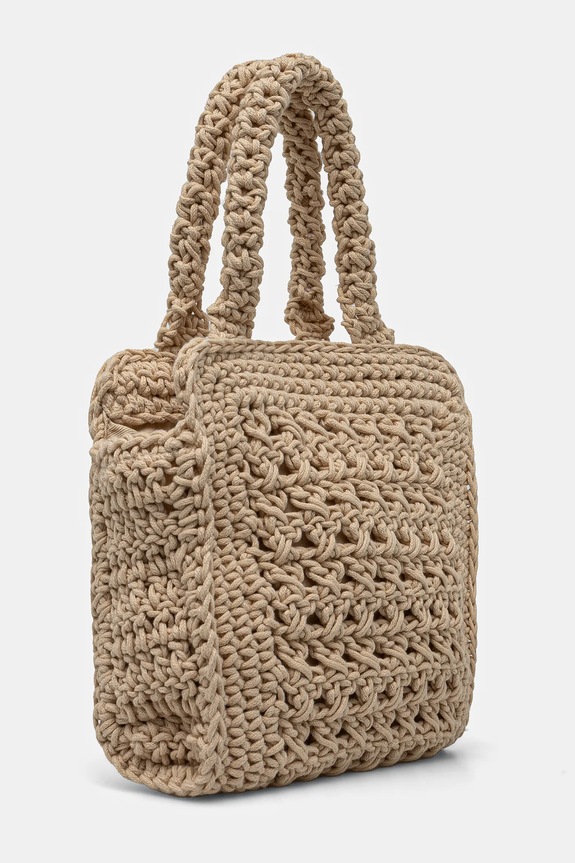 Abercrombie & Fitch kézitáska KI154.5040.800 bézs SS25