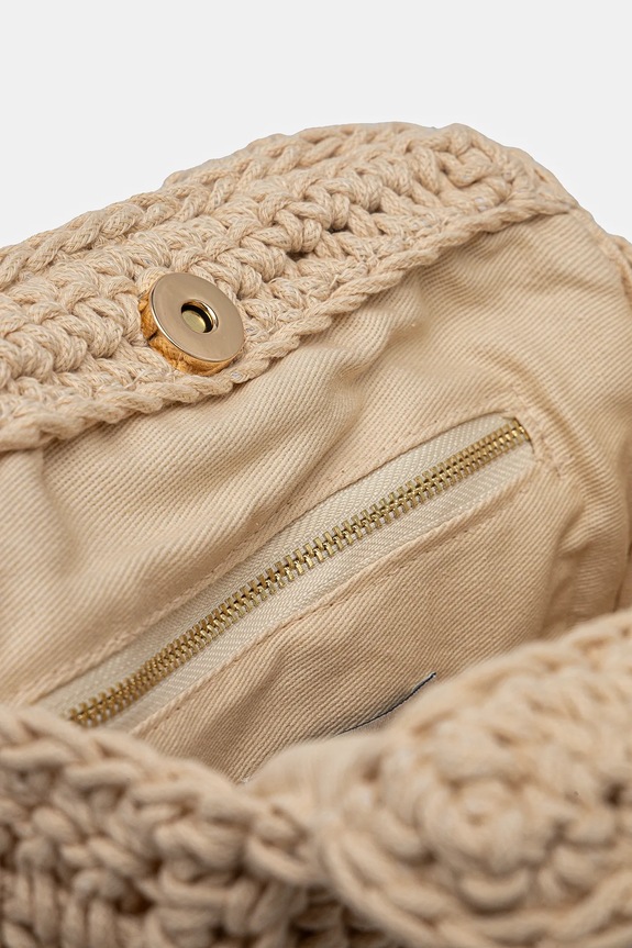 Abercrombie & Fitch kézitáska bézs KI154.5040.800