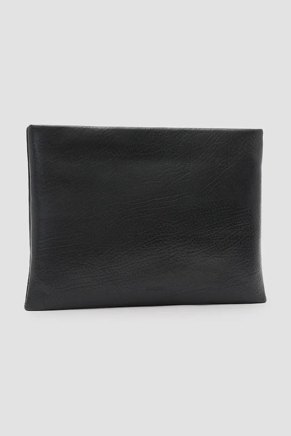Kožené psaníčko AllSaints BETTINA W126XC černá SS25