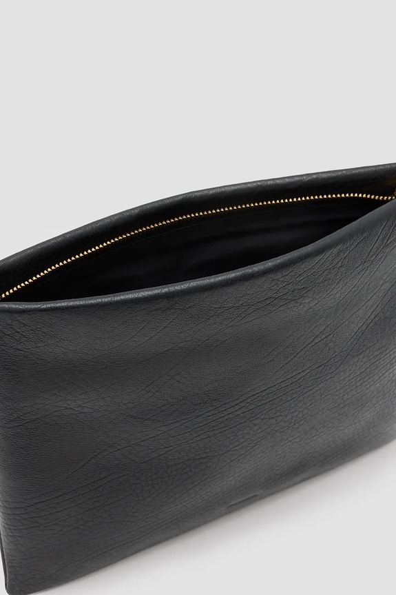 Kožené psaníčko AllSaints BETTINA černá W126XC