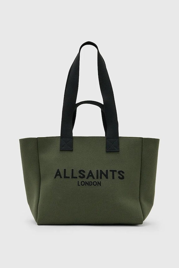 Kabelka AllSaints IZZY hladký zelená W167XB