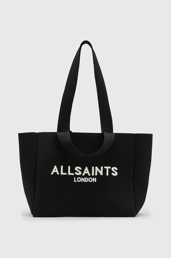 AllSaints torebka IZZY mieści A4 czarny W167XB