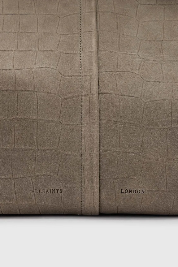 AllSaints geantă de piele PHOENIX W287XC maro
