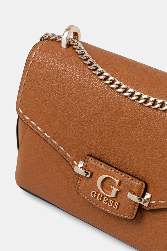 Guess torebka NASTRA brązowy HWBG96.37210