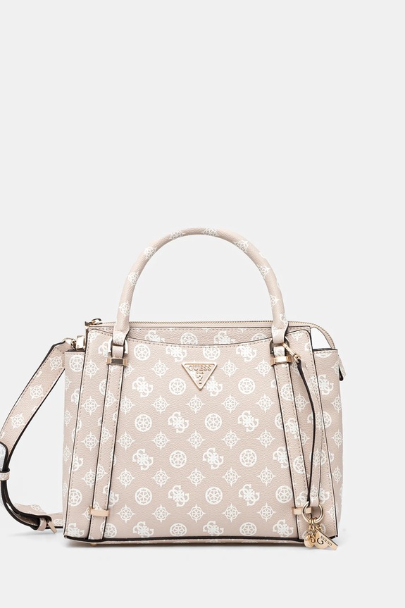 Guess torebka ERICA nie mieści A4 beżowy HWEPG9.51006