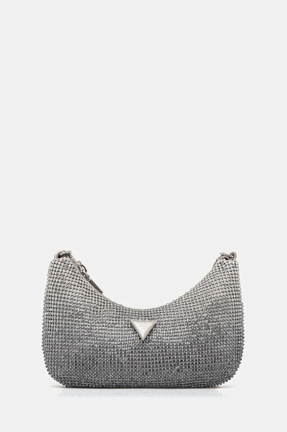 Guess torebka ZALINA wzorzyste srebrny HWOY93.50720